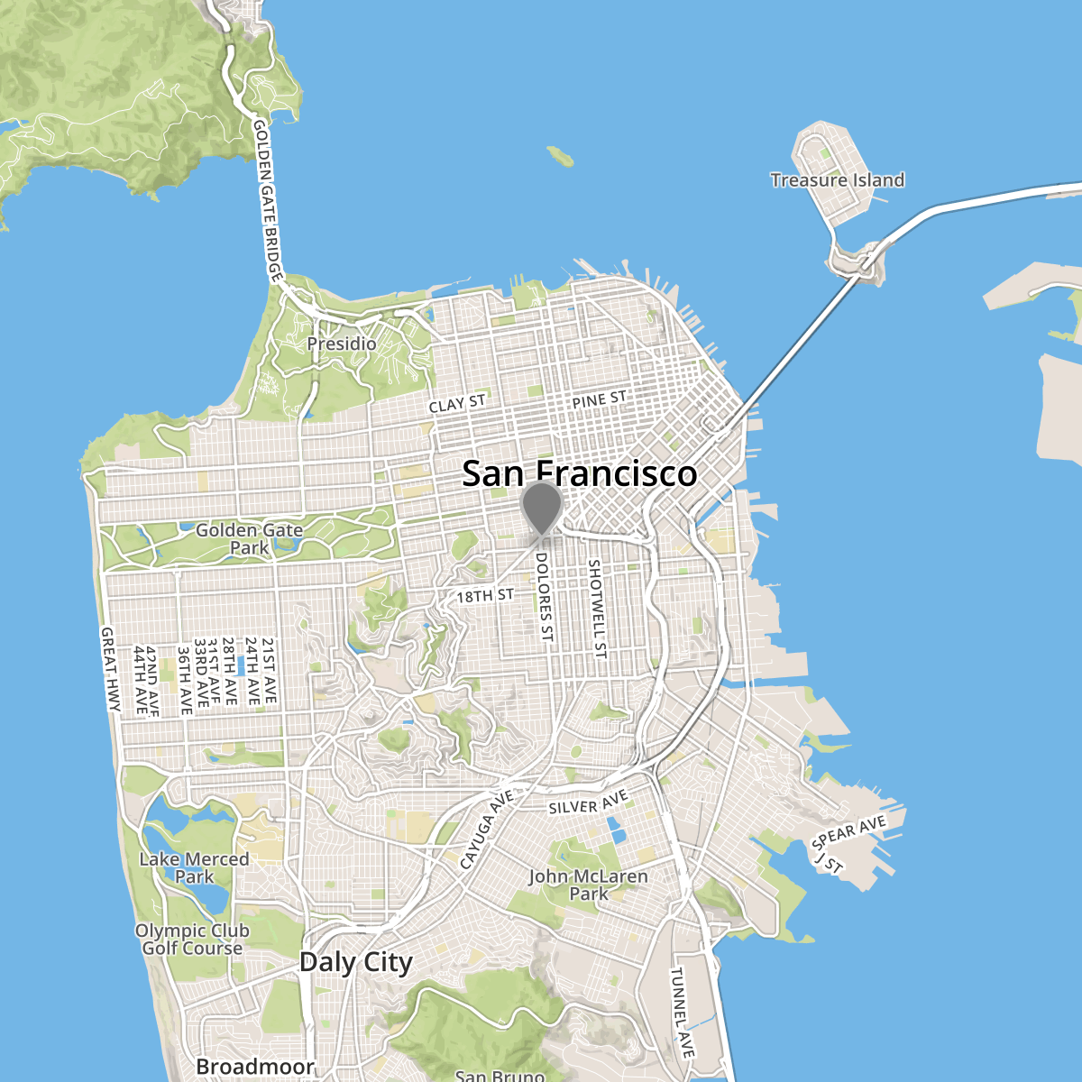 San Francisco Map